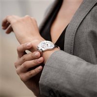 Armbanduhr Frederique Constant Dame Classics in Stahl FC-220MS3B6B - FC-220MS3B6B